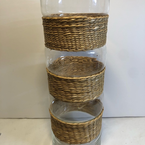 Vintage 10” Vase Twine wrapped, rare piece - Picture 6 of 7